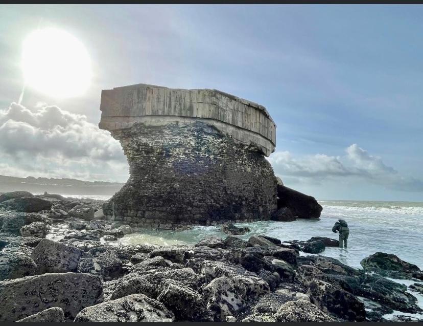 Le Brise Lame Maison Neuve A 2 Pas De La Plage ル・ポルテル エクステリア 写真
